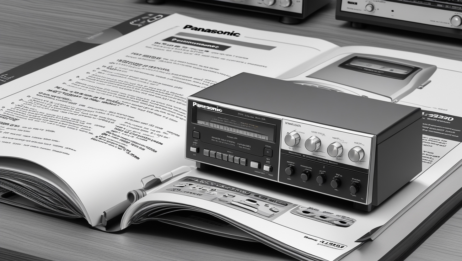 manual for a panasonic rx-1250d