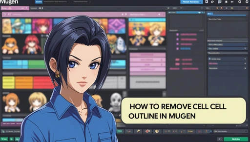 How to Remove Cell Outline in Mugen