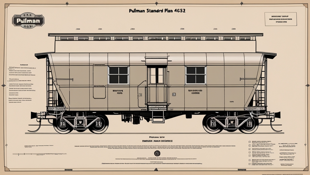 Pullman Standard Plan W46532 diagram
