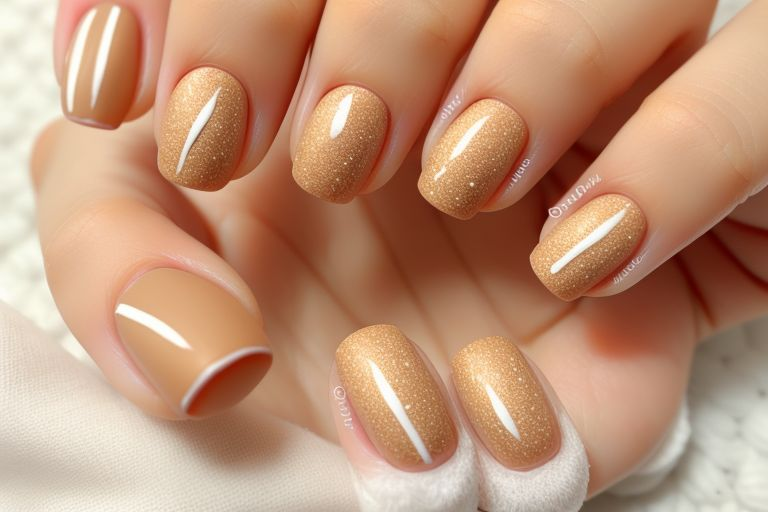 gingerbread nails